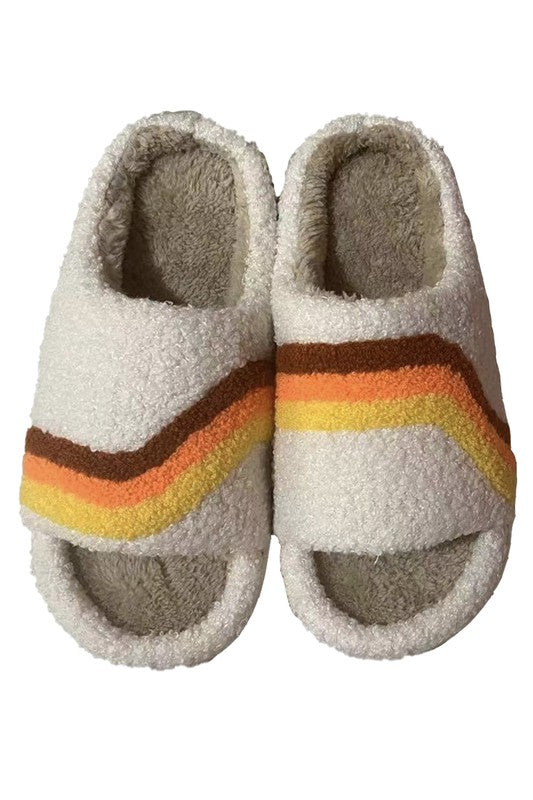 Open toe novelty slippers Miss Sparkling